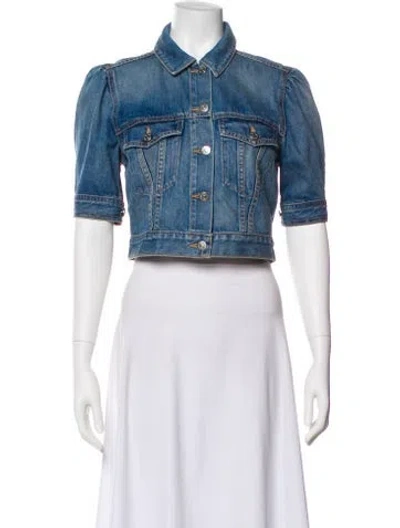 Pre-owned Veronica Beard Denim Jacket In Blue