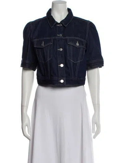 Pre-owned Veronica Beard Denim Jacket In Blue