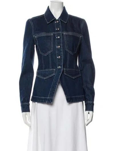 Pre-owned Veronica Beard Denim Jacket In Blue