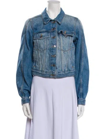 Pre-owned Veronica Beard Denim Jacket In Blue