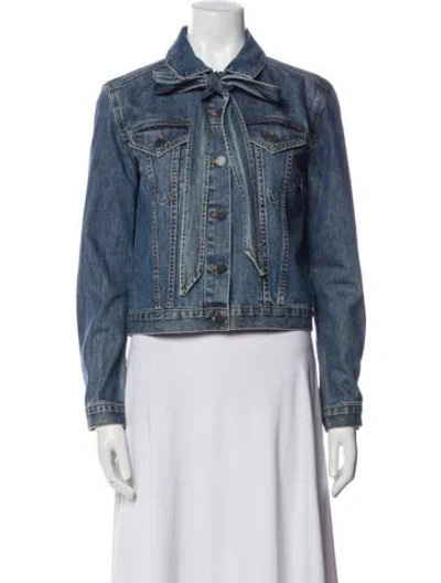 Pre-owned Veronica Beard Denim Jacket In Blue
