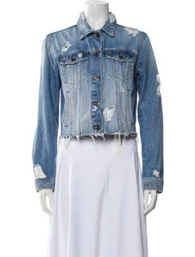 Pre-owned Veronica Beard Denim Jacket In Blue