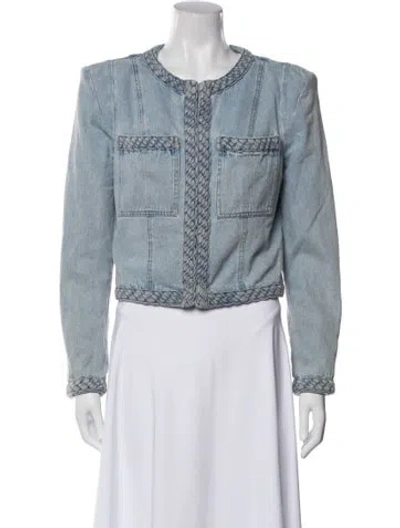 Pre-owned Veronica Beard Denim Jacket In Blue
