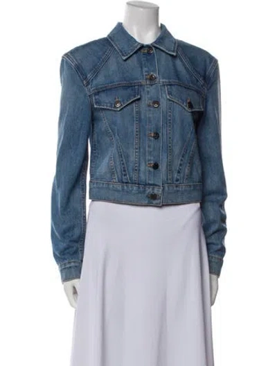 Pre-owned Veronica Beard Denim Jacket In Blue