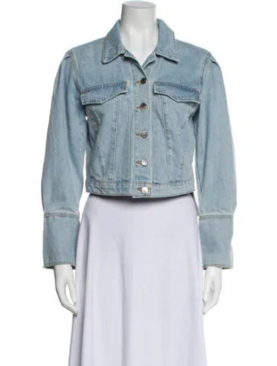 Pre-owned Veronica Beard Denim Jacket In Blue