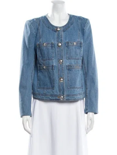 Pre-owned Veronica Beard Denim Jacket In Blue