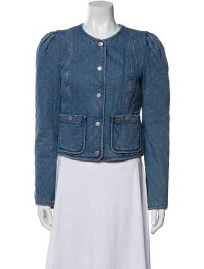 Pre-owned Veronica Beard Denim Jacket In Blue