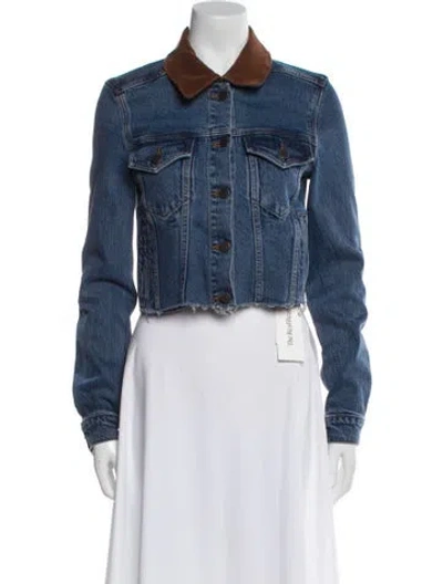 Pre-owned Veronica Beard Denim Jacket In Blue
