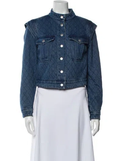 Pre-owned Veronica Beard Denim Jacket In Blue