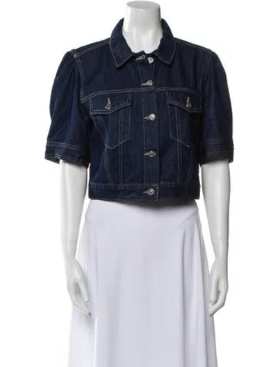Pre-owned Veronica Beard Denim Jacket In Blue