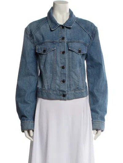 Pre-owned Veronica Beard Denim Jacket In Blue