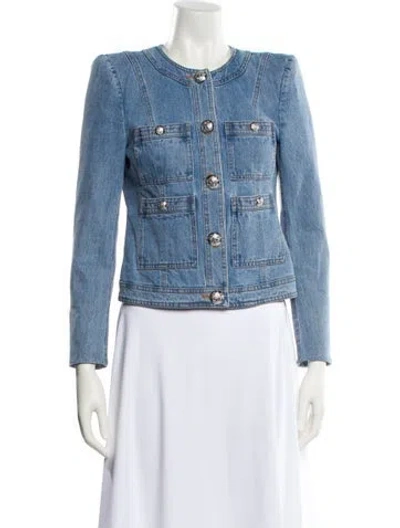 Pre-owned Veronica Beard Denim Jacket In Blue
