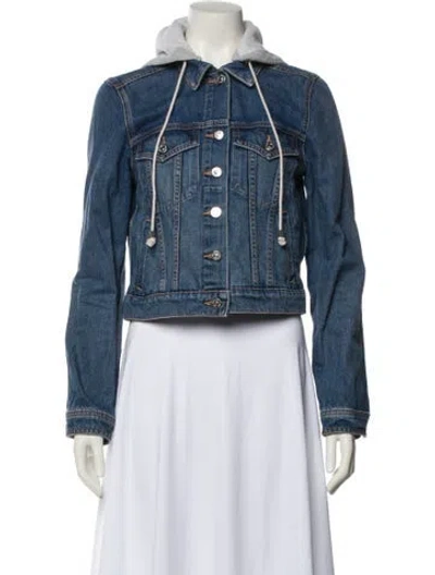 Pre-owned Veronica Beard Denim Jacket In Blue