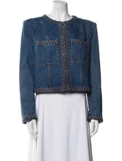 Pre-owned Veronica Beard Denim Jacket In Blue