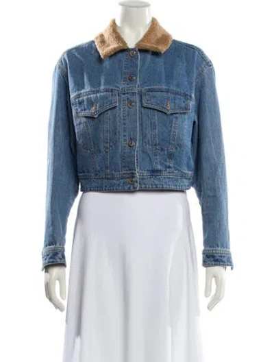 Pre-owned Veronica Beard Denim Jacket In Blue