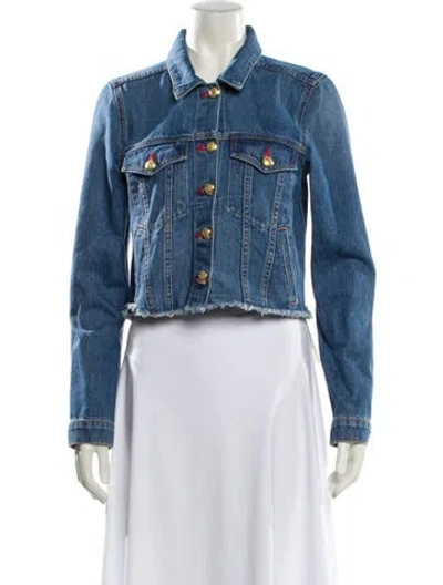 Pre-owned Veronica Beard Denim Jacket In Blue