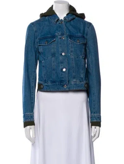 Pre-owned Veronica Beard Denim Jacket In Blue