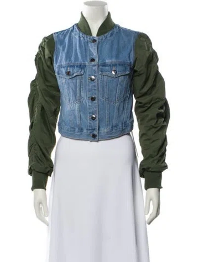 Pre-owned Veronica Beard Denim Jacket In Blue