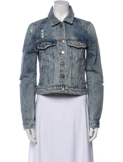 Pre-owned Veronica Beard Denim Jacket In Blue