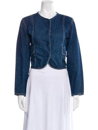 Pre-owned Veronica Beard Denim Jacket In Blue