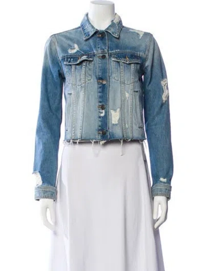 Pre-owned Veronica Beard Denim Jacket In Blue