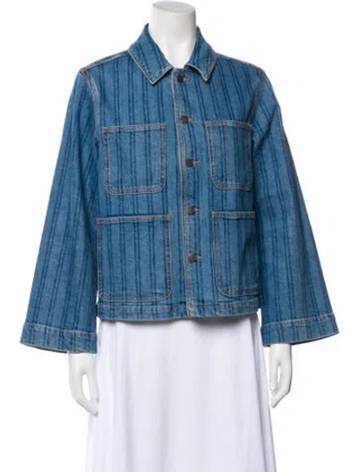 Pre-owned Veronica Beard Denim Jacket In Blue
