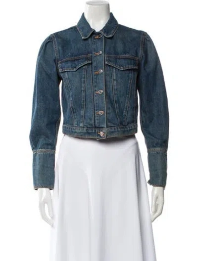 Pre-owned Veronica Beard Denim Jacket In Blue