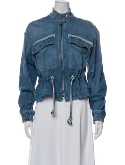 Pre-owned Veronica Beard Denim Jacket In Blue