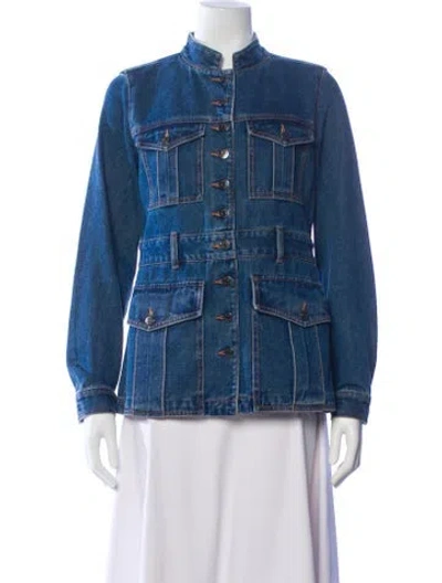 Pre-owned Veronica Beard Denim Jacket In Blue