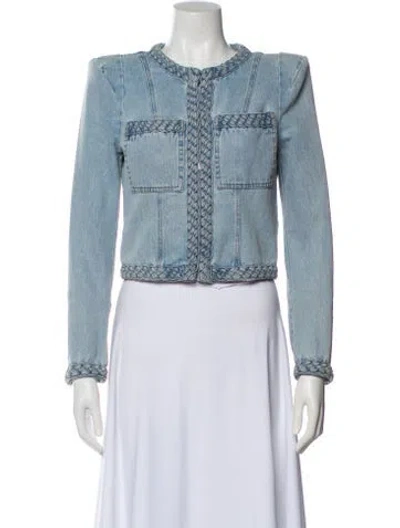 Pre-owned Veronica Beard Denim Jacket In Blue