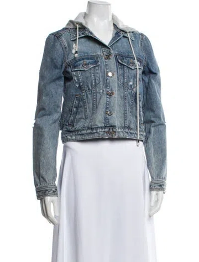 Pre-owned Veronica Beard Denim Jacket In Blue