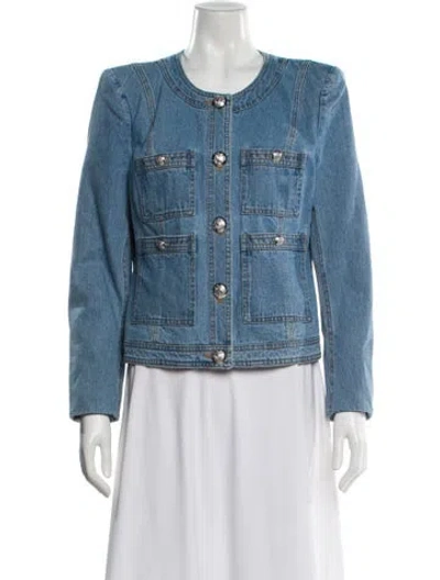 Pre-owned Veronica Beard Denim Jacket In Blue