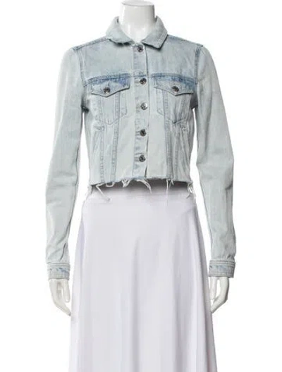 Pre-owned Veronica Beard Denim Jacket In Blue