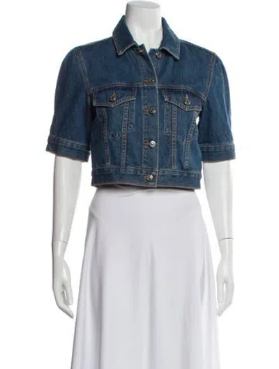 Pre-owned Veronica Beard Denim Jacket In Blue
