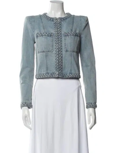 Pre-owned Veronica Beard Denim Jacket In Blue