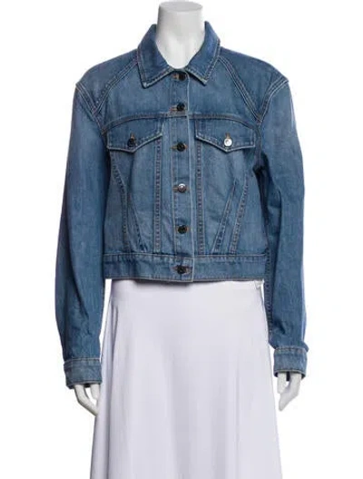 Pre-owned Veronica Beard Denim Jacket In Blue