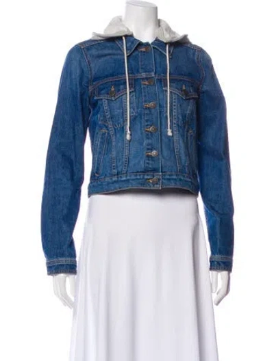 Pre-owned Veronica Beard Denim Jacket In Blue