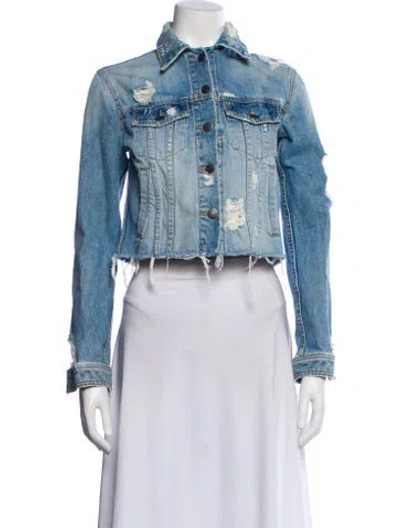 Pre-owned Veronica Beard Denim Jacket In Blue