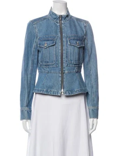 Pre-owned Veronica Beard Denim Jacket In Blue