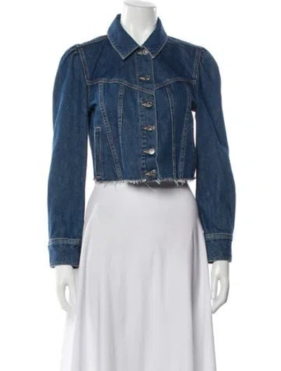 Pre-owned Veronica Beard Denim Jacket In Blue