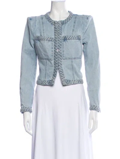 Pre-owned Veronica Beard Denim Jacket In Blue