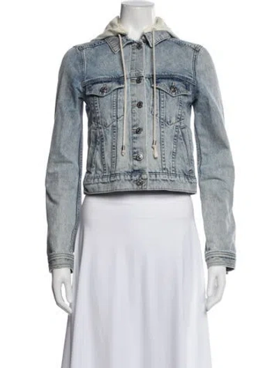 Pre-owned Veronica Beard Denim Jacket In Blue