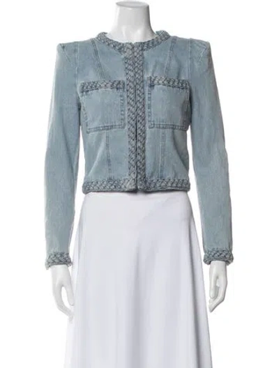 Pre-owned Veronica Beard Denim Jacket In Blue