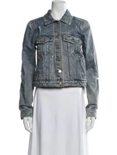 Pre-owned Veronica Beard Denim Jacket In Blue