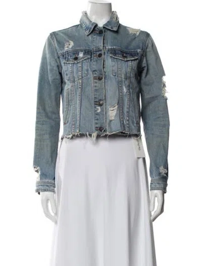 Pre-owned Veronica Beard Denim Jacket In Blue