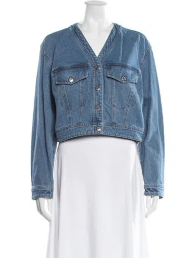 Pre-owned Veronica Beard Denim Jacket In Blue