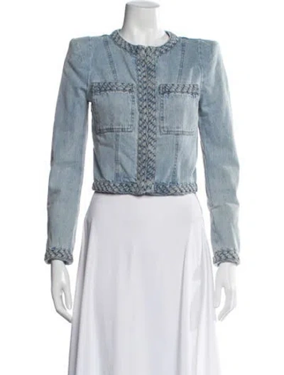 Pre-owned Veronica Beard Denim Jacket In Blue
