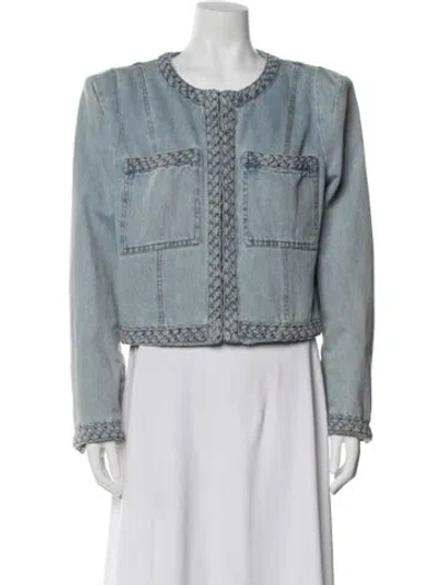 Pre-owned Veronica Beard Denim Jacket In Blue