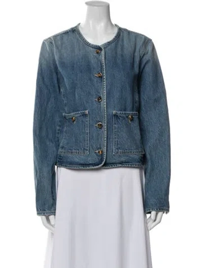 Pre-owned Veronica Beard Denim Jacket In Blue