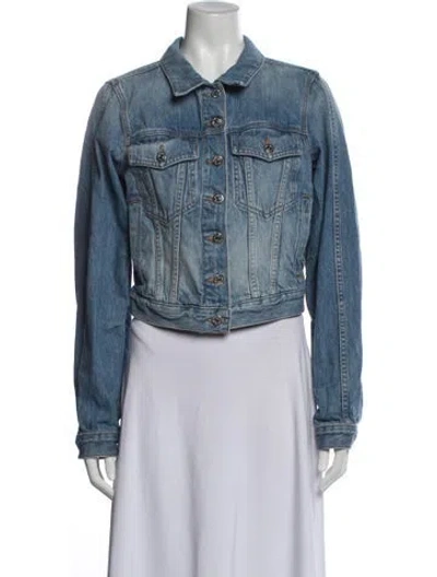 Pre-owned Veronica Beard Denim Jacket In Blue
